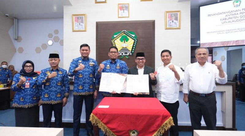UIN Alauddin Makassar – Pemkab Gowa Teken PKS, Launching Program Mahasantri